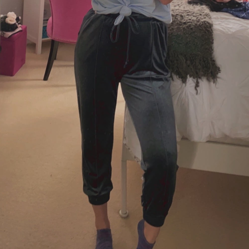Velour Joggers